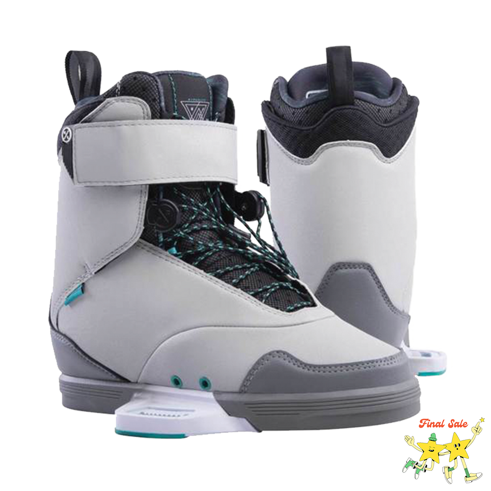 2019 Hyperlite Defacto Wakeboard Bindings Natural