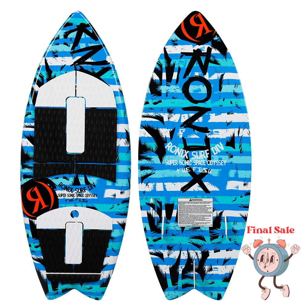2024 Ronix Kids Super Sonic Space Odyssey Fish Wakesurfer