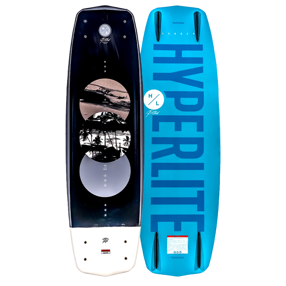 2025 Hyperlite Sender Wakeboard With Hyperlite Remix Bindings