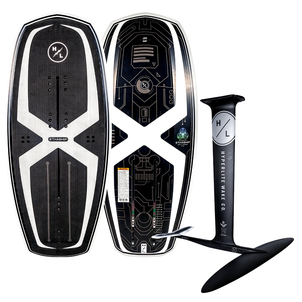 2026 Hyperlite Starship Foil Board With Hyperlite Raptor 1100 Carbon Foil Kit