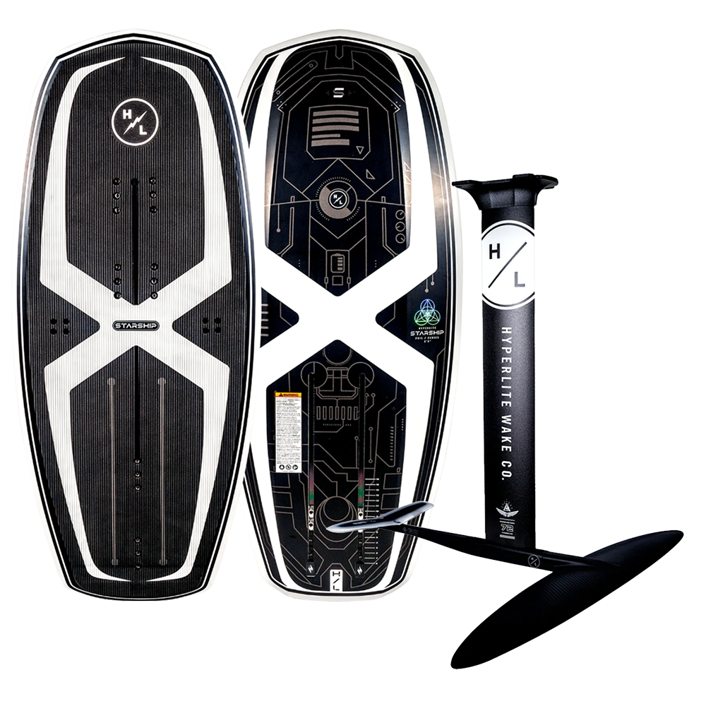 2026 Hyperlite Starship Foil Board With Hyperlite Raptor 1100 Foil Kit