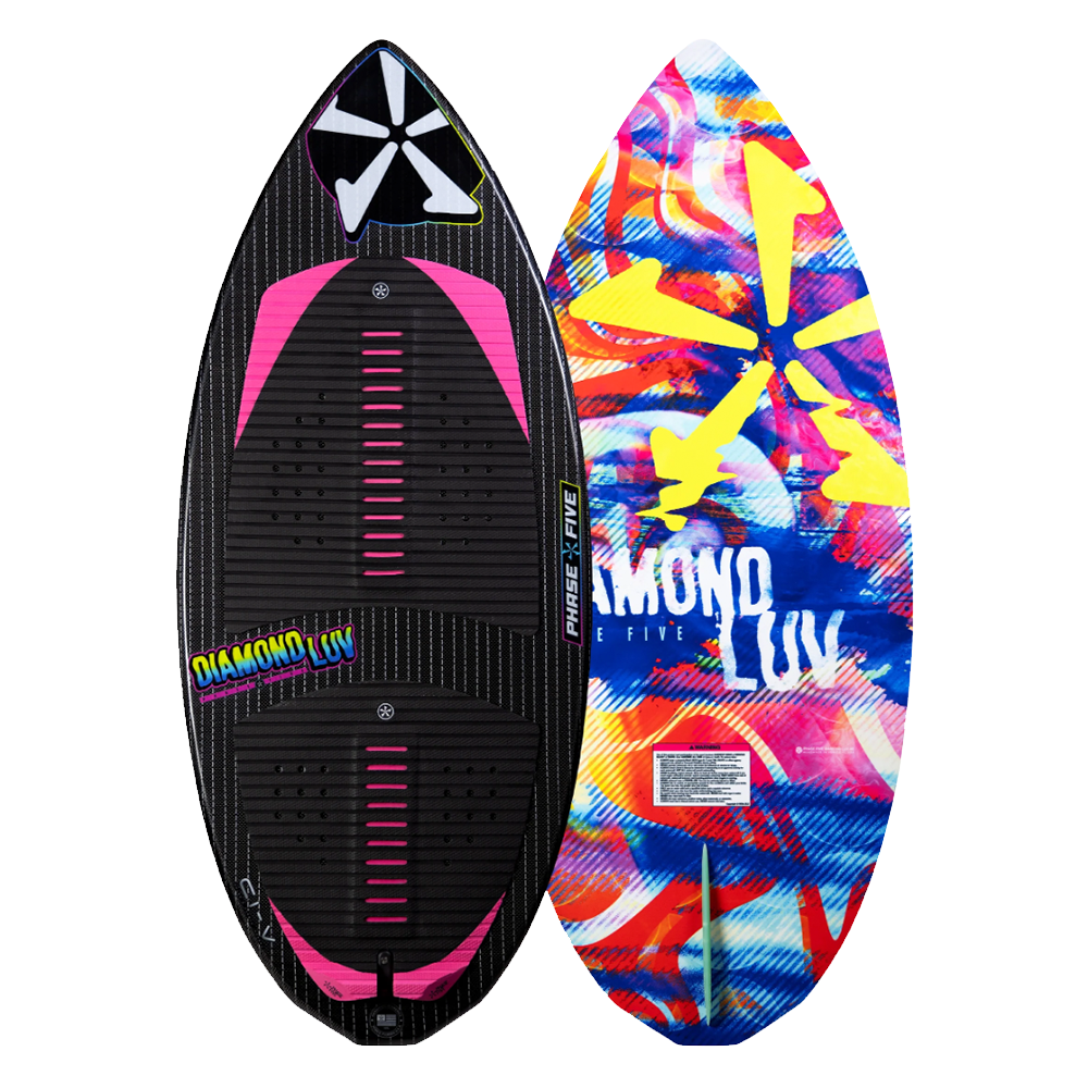 2025 Phase 5 Diamond Luv Wakesurf Skim Board