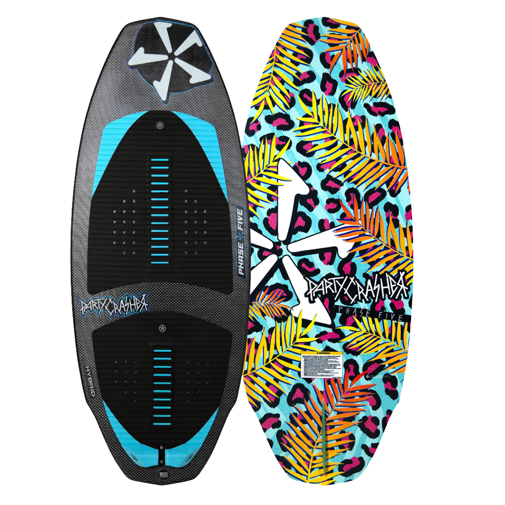 2025 Phase 5 Party Crasher Wakesurf Skim Board