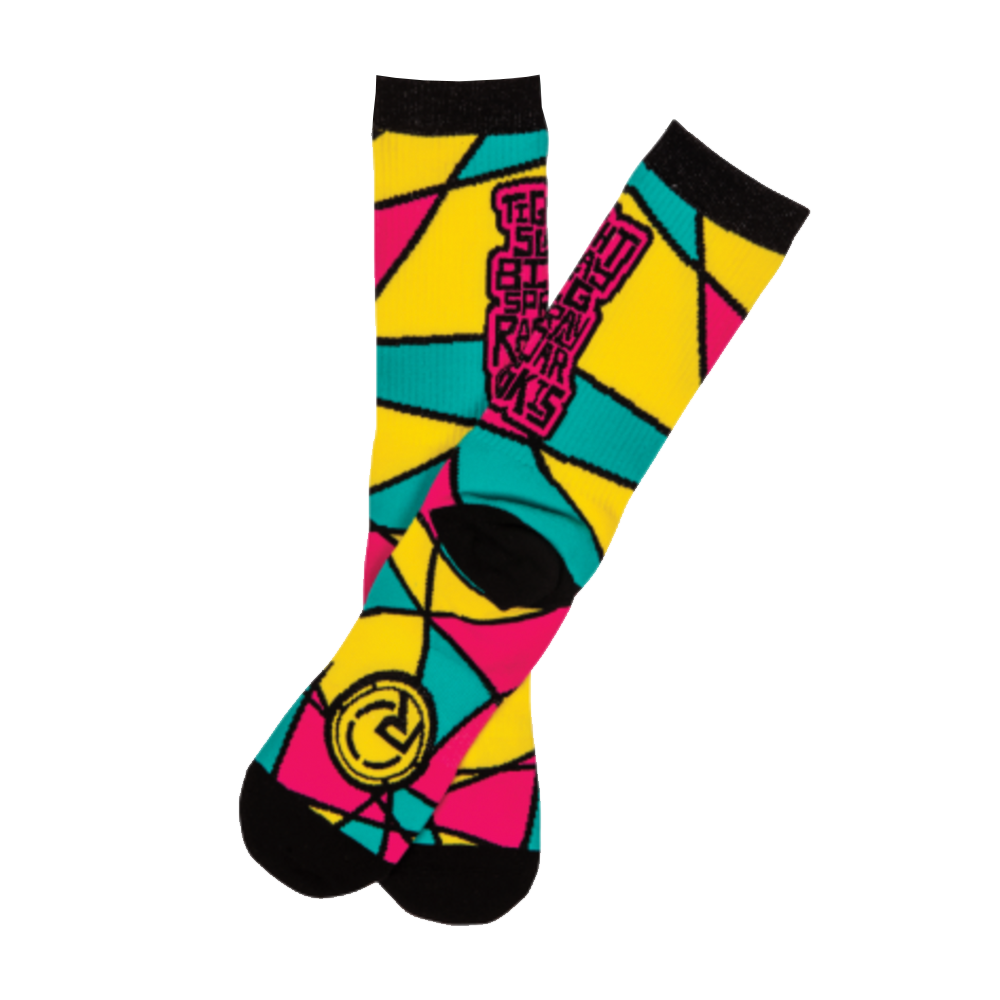 2025 Radar Skis Party Time Crew Socks