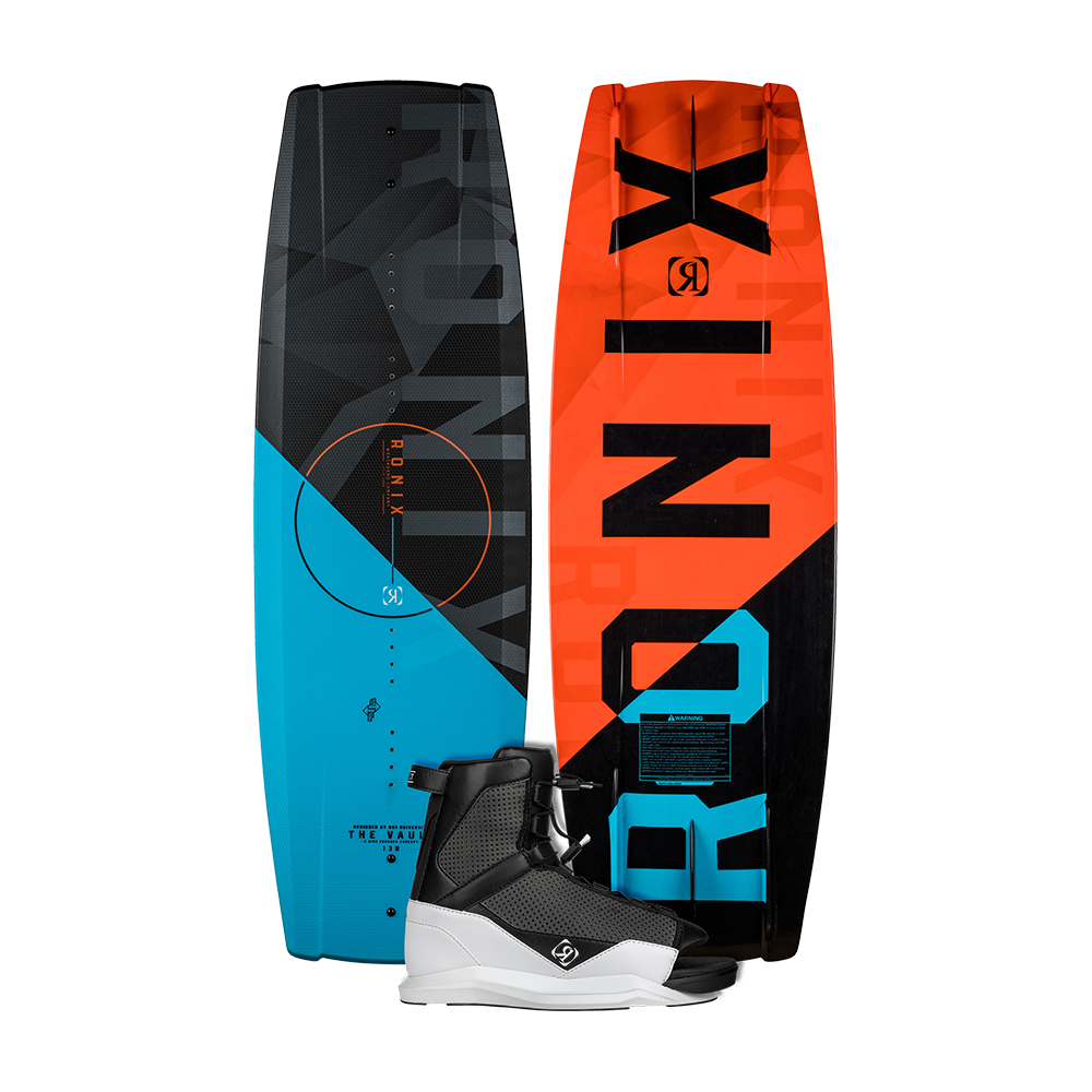 2025 Ronix Boys Vault Wakeboard With Ronix District Bindings