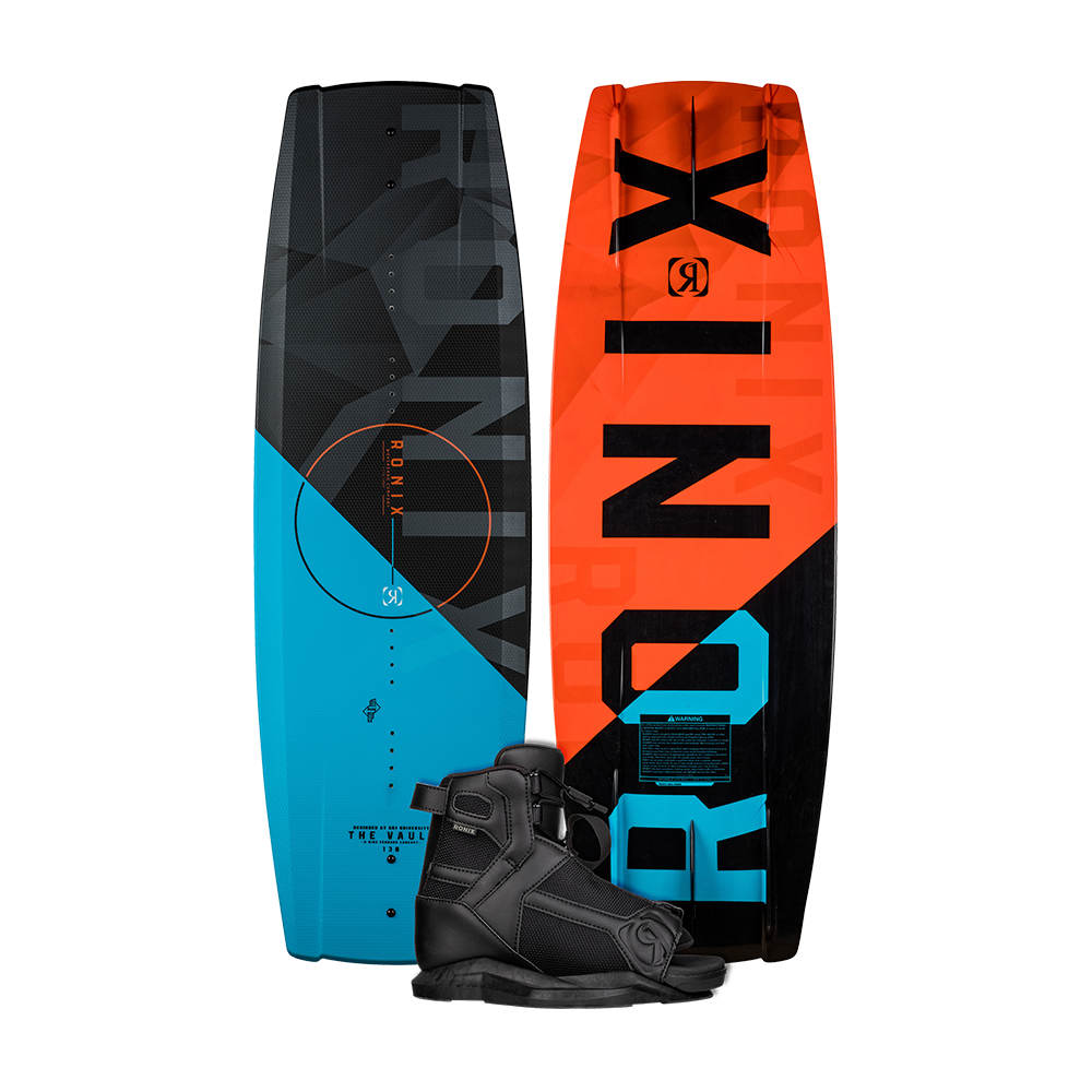 2025 Ronix Boys Vault Wakeboard With Ronix Divide Bindings