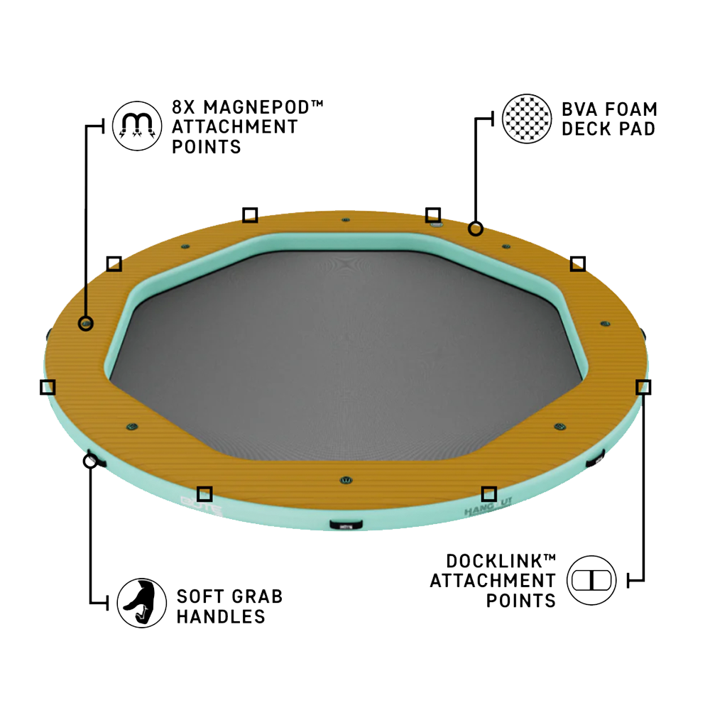 Bote 15' Hangout Water Hammock Classic