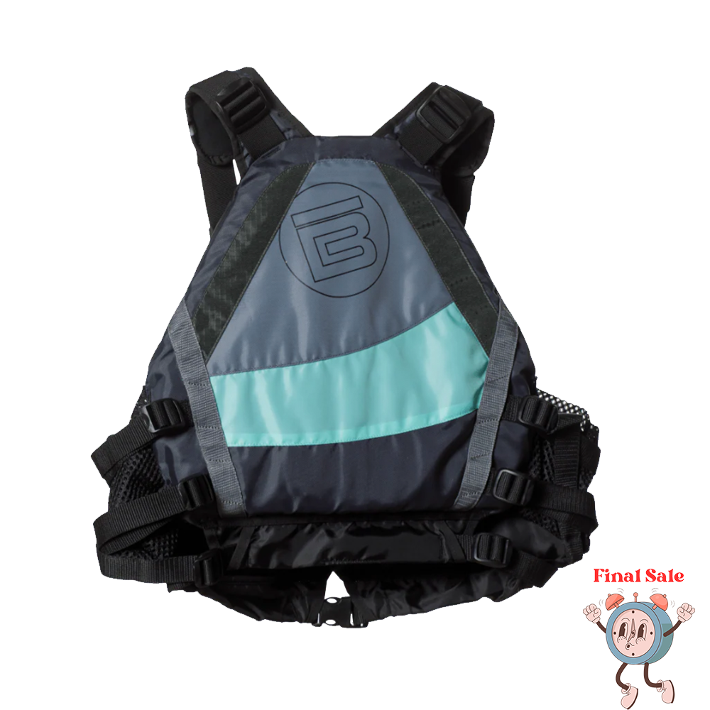 Bote Foam Fishing PFD Black