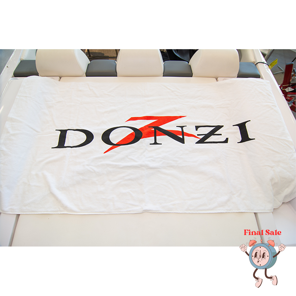 Donzi Boats Towel - Minor Print Blemishes