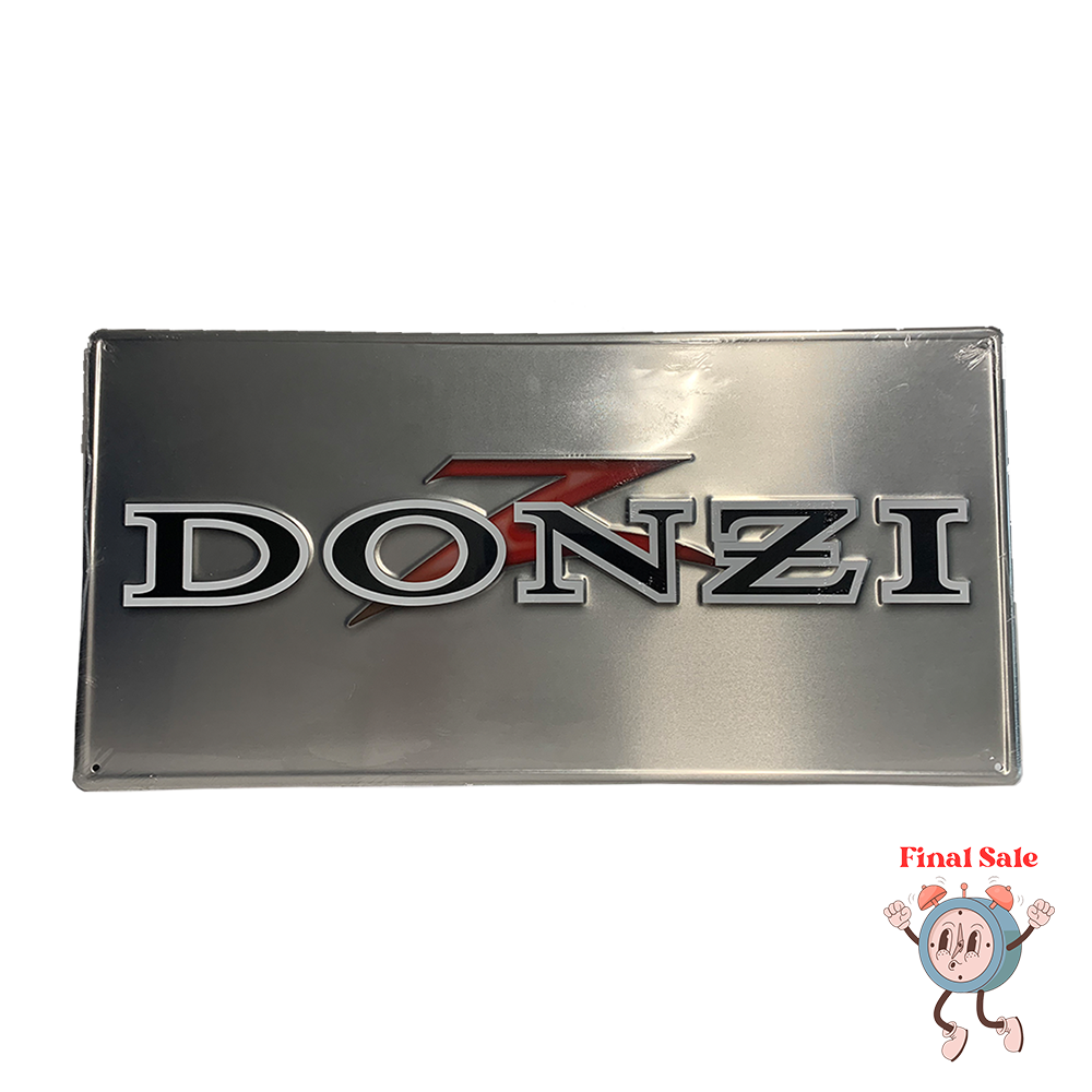 Donzi Marine Aluminum Sign