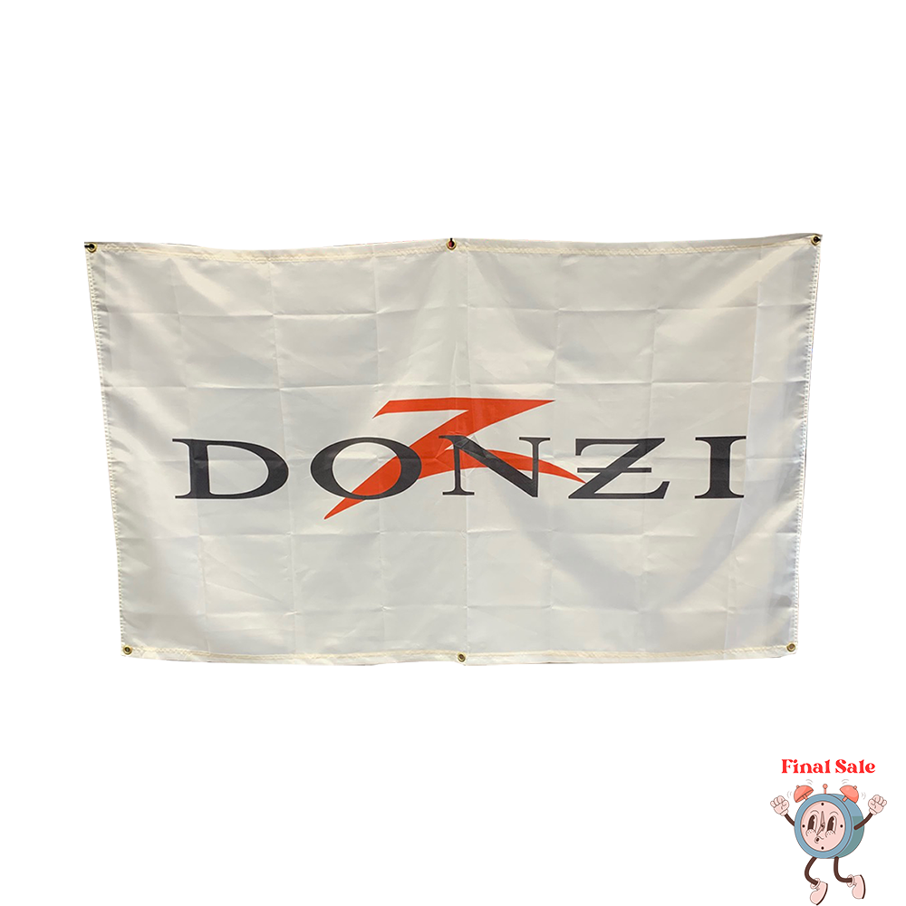 Donzi Marine Flag - Minor Print Blems