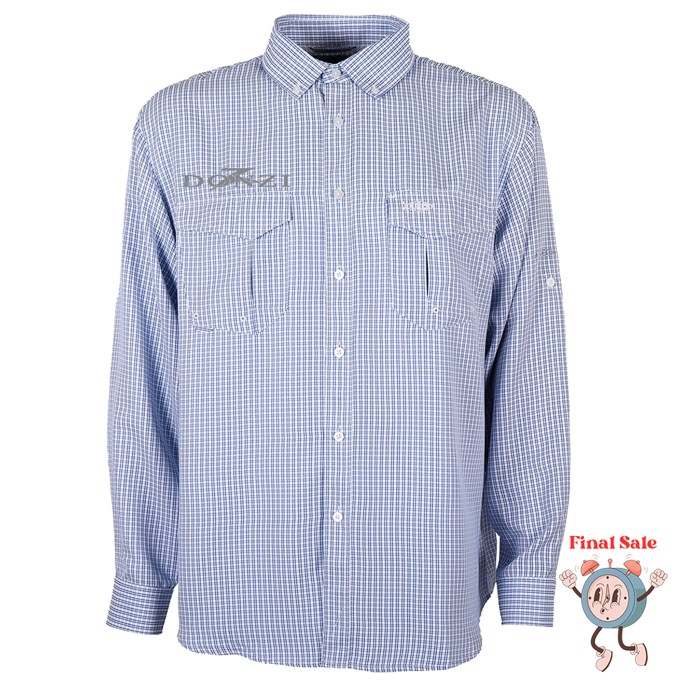 Donzi Marine Sirius Long Sleeve Button Up