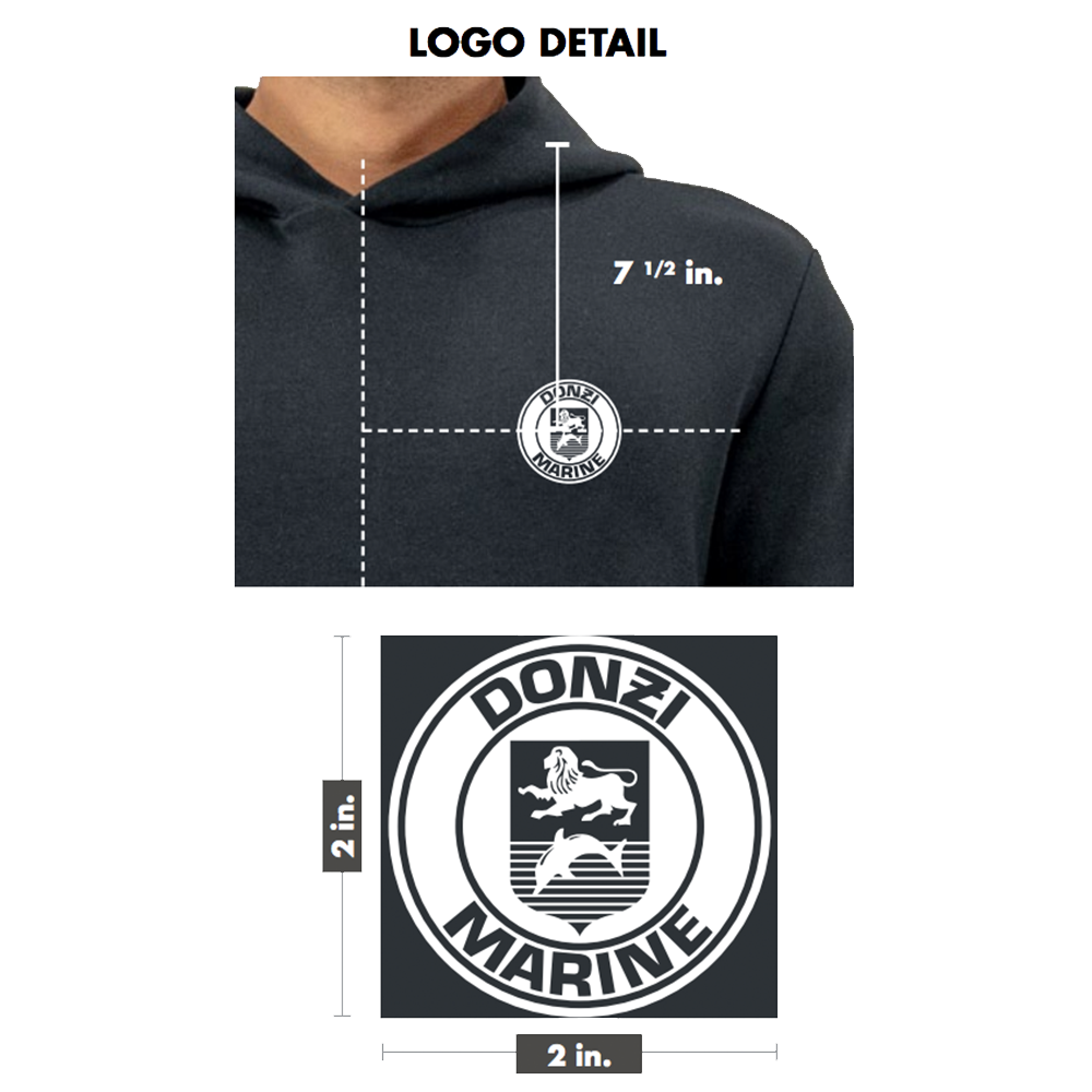 Donzi Marine Tracks Hoodie