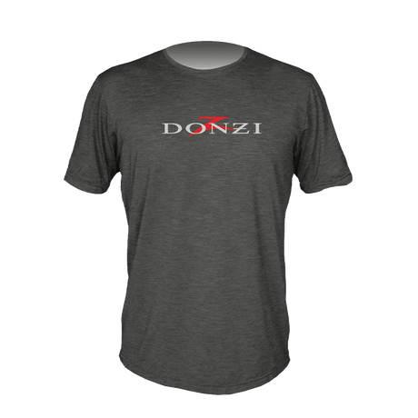 Donzi Marine Dri Fit UPF Charcoal Tee