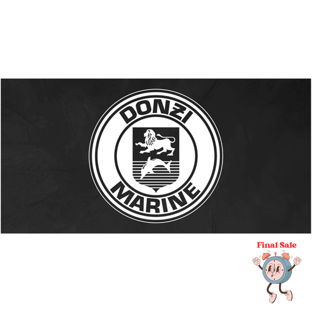 Donzi Patch Towel Black