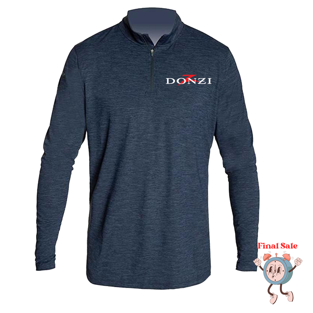Donzi UPF Dri Fit Quarter Zip Long Sleeve