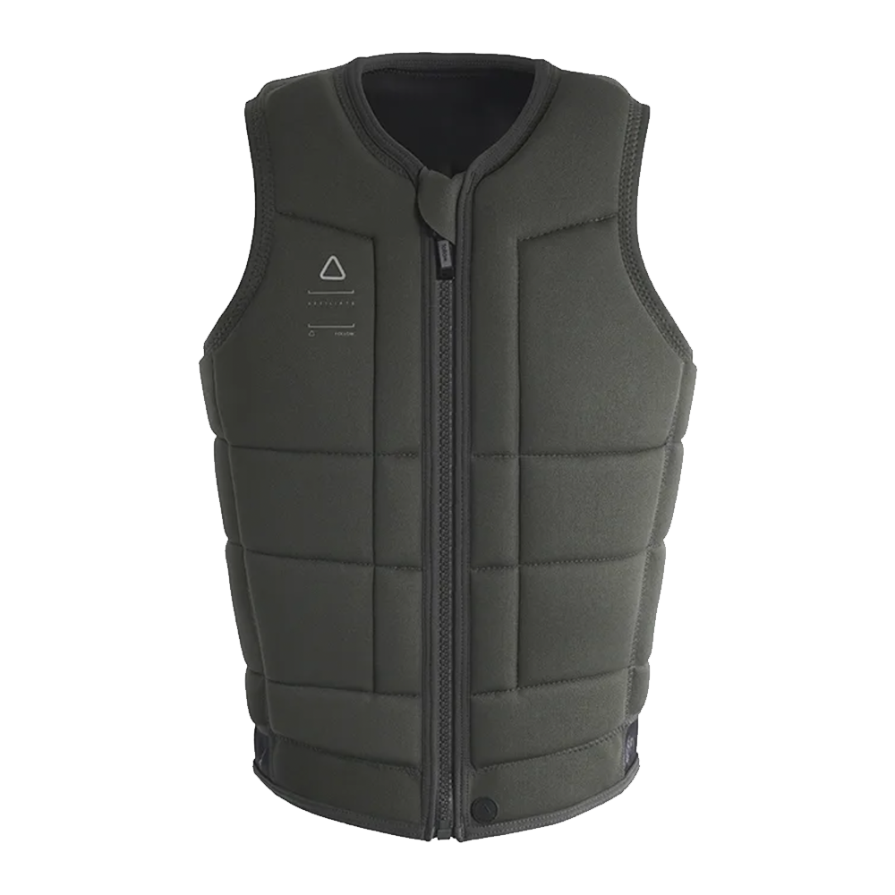 Follow Affiliate Mens Impact Vest Olive