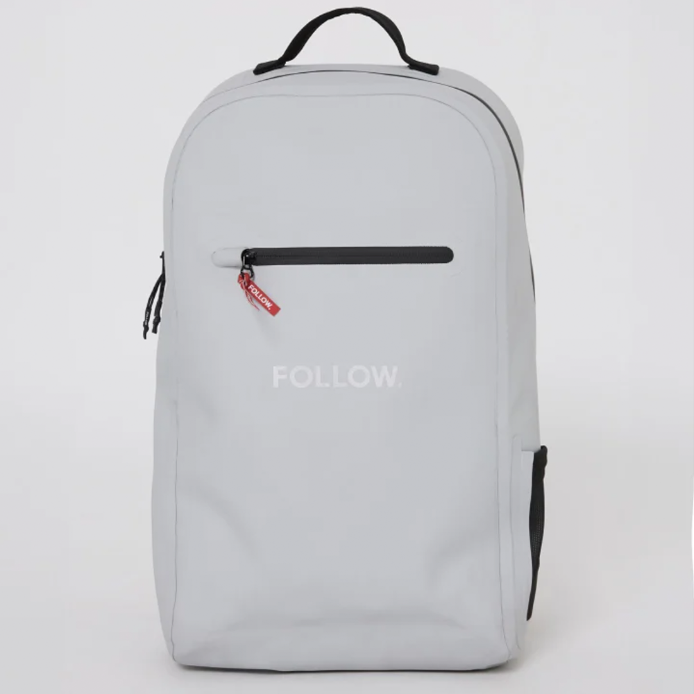 Follow Brand Life Back Pack Light Grey