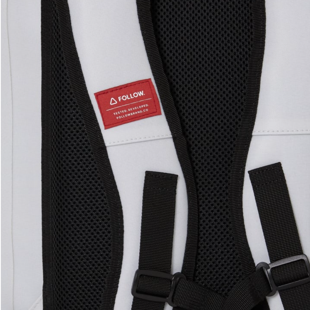 Follow Brand Life Back Pack Light Grey