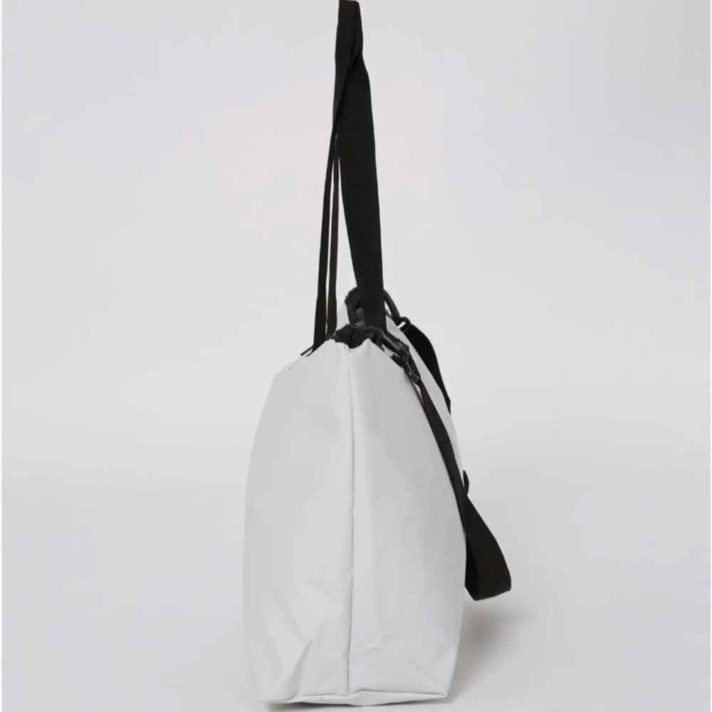 Follow Brand Life Tote Bag Light Grey