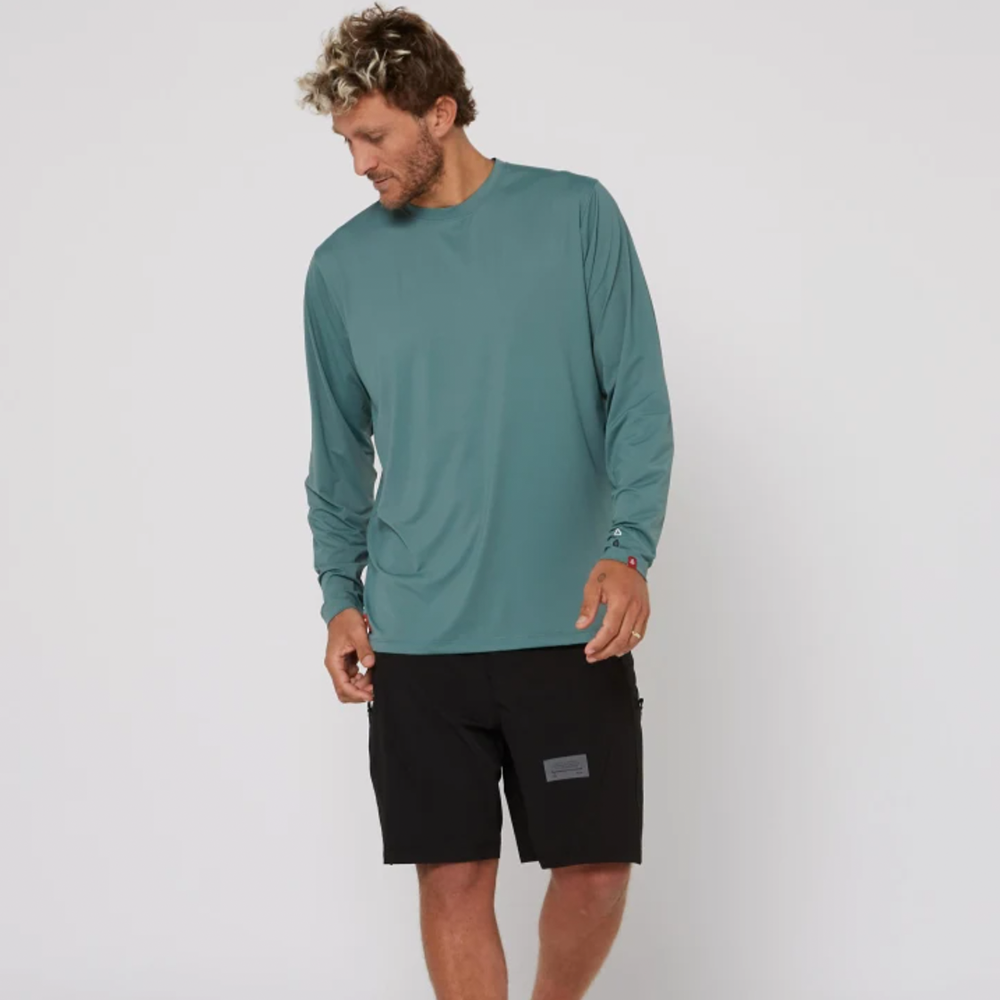 Follow Brand Long Sleeve Water Tee Olive