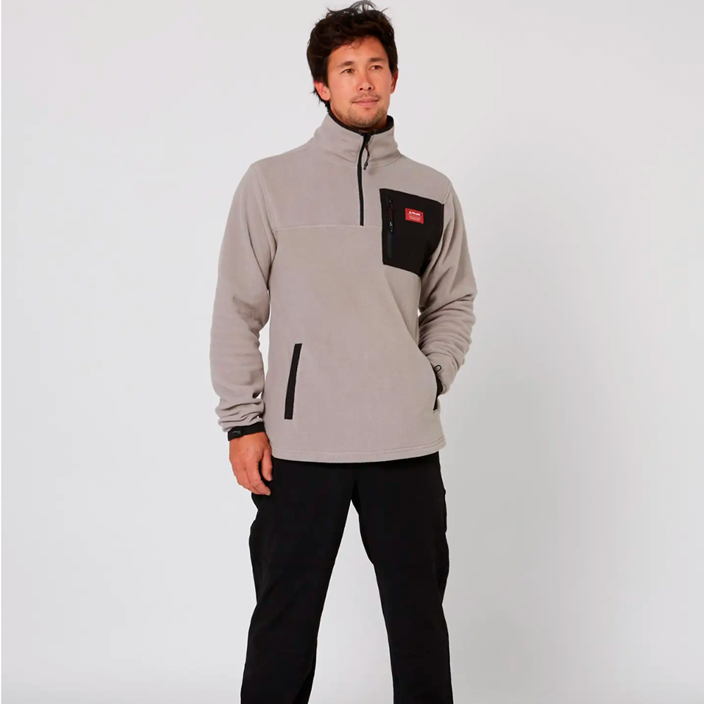 Follow Brand Polar Crew Jacket Stone