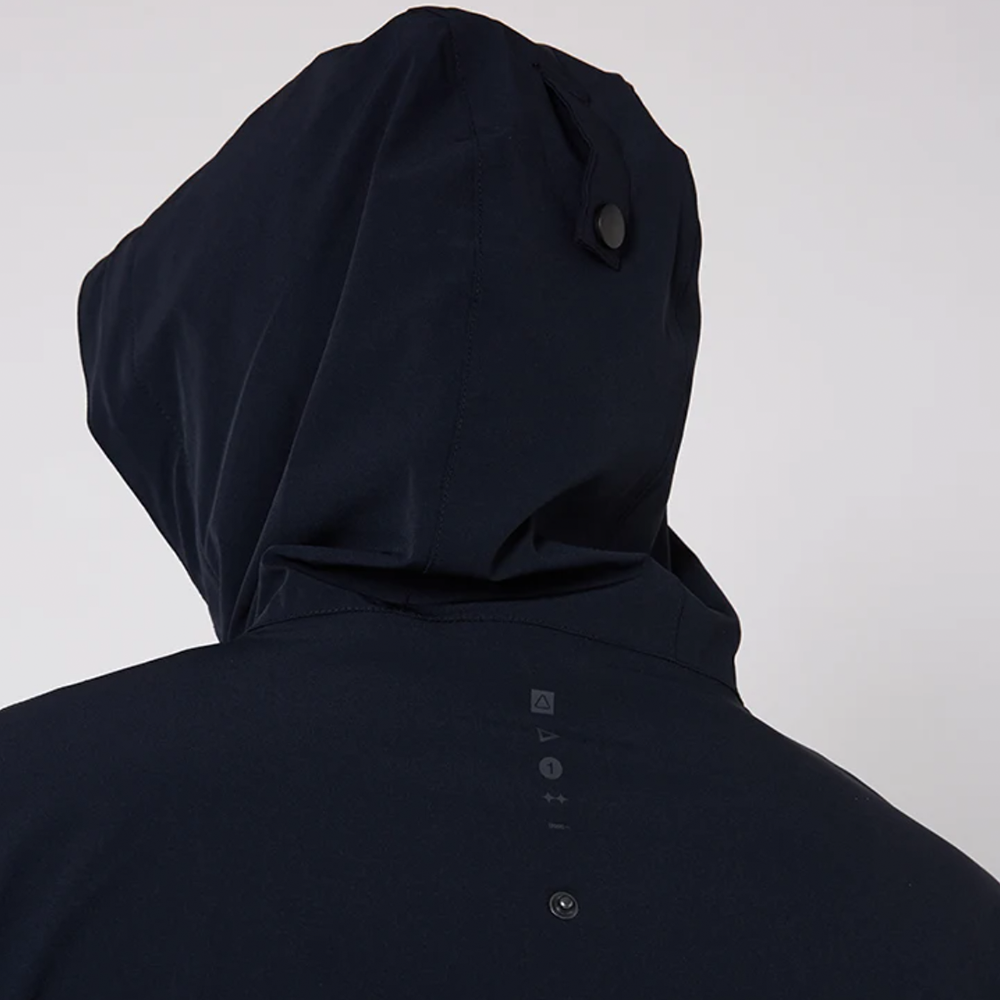 Follow Brand Spray Zip Through Jacket Black