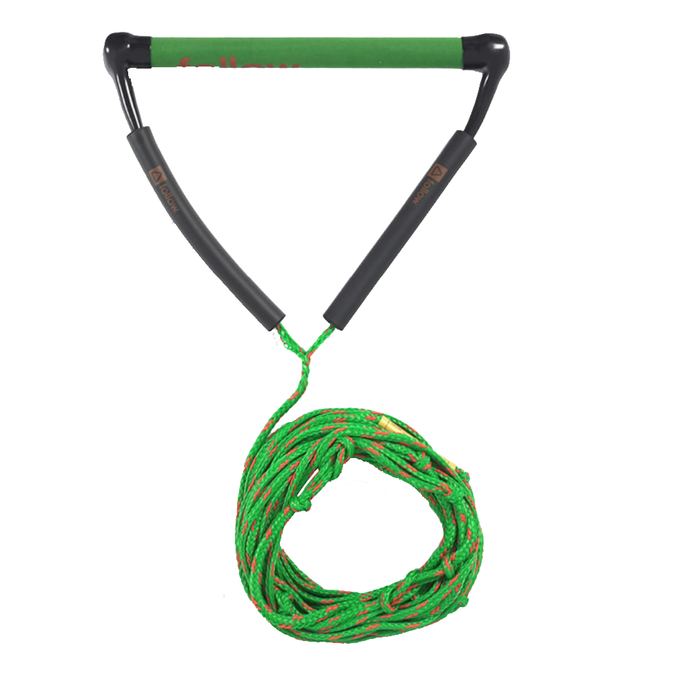 Follow Wake Basic Watersports Rope Package Green