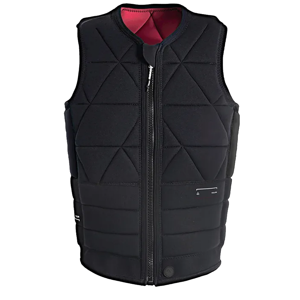 Follow Wake Love Nor Money Impact Vest Black