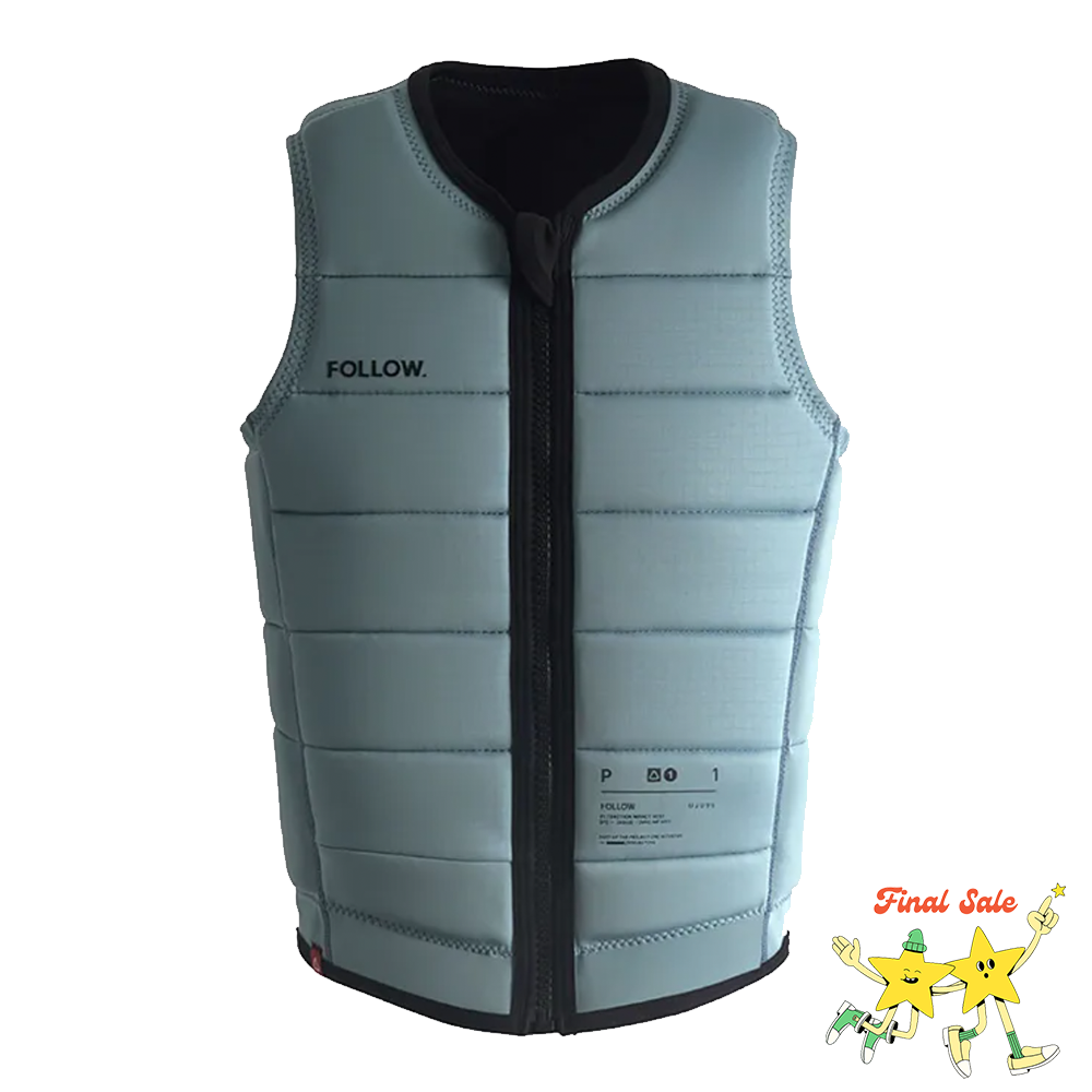 Follow Wake P1 Traction Impact Vest Ocean