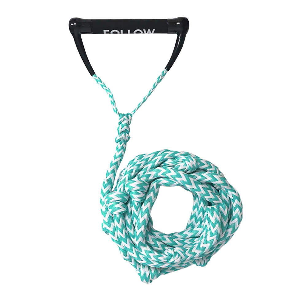Follow Wake Surf Rope Package Teal