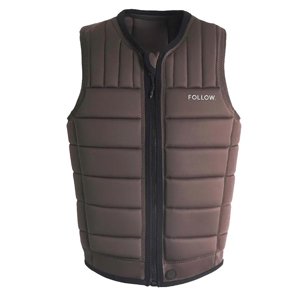 Follow Wake Total Impact Vest Dark Brown