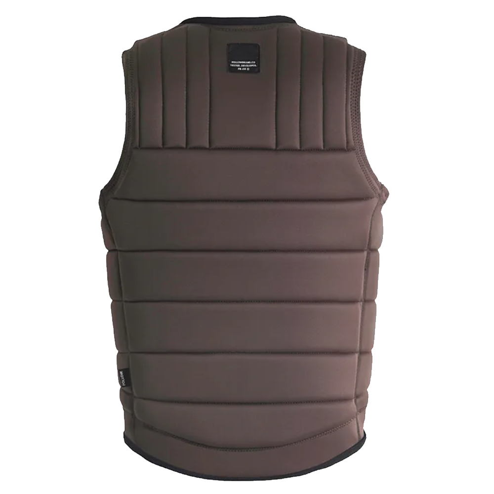 Follow Wake Total Impact Vest Dark Brown