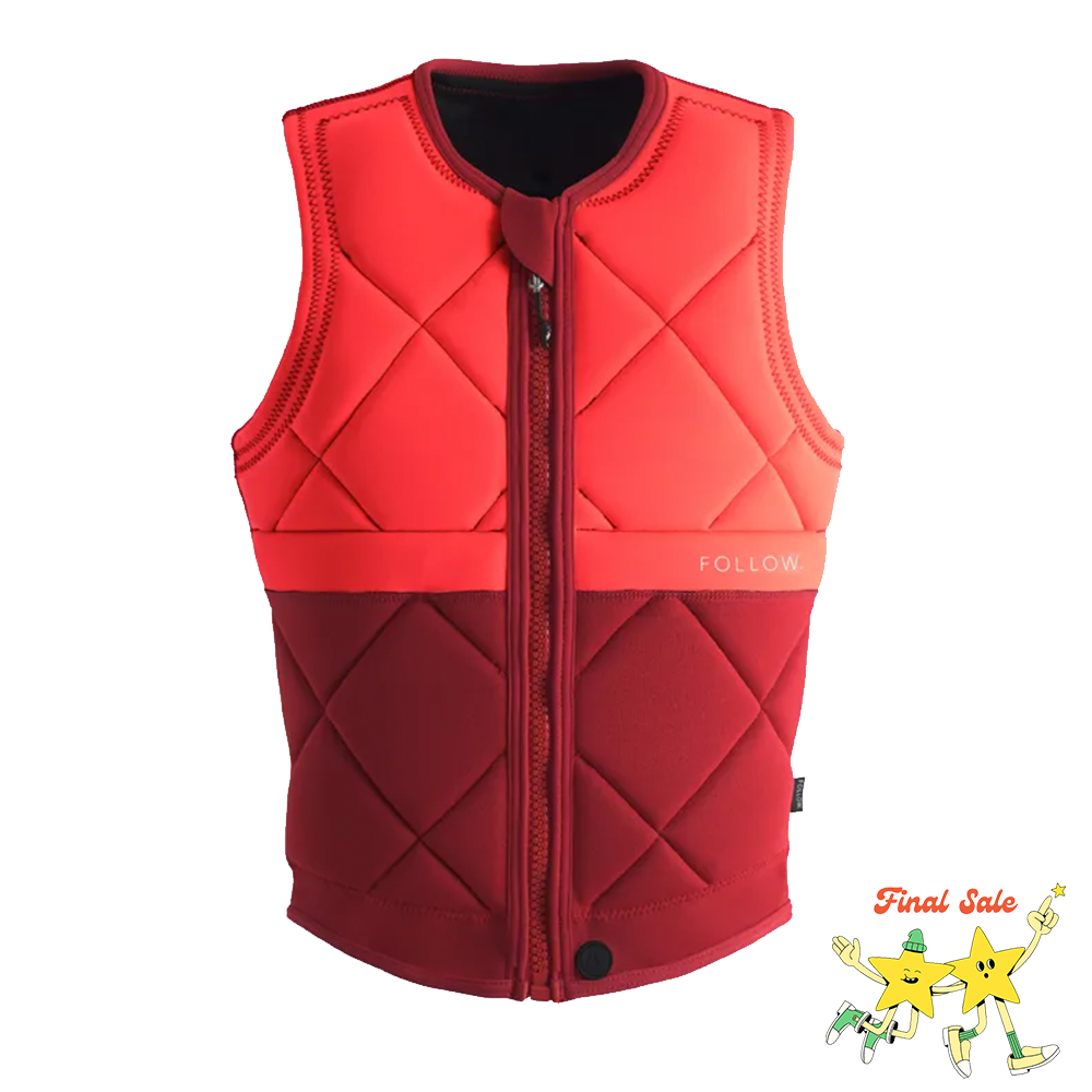 Follow Wake Womens Athena Impact Vest Red