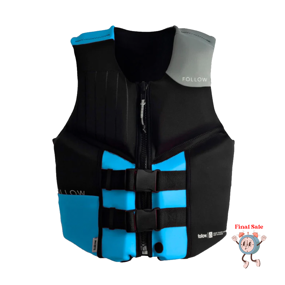 Follow Wake Womens Cure 2 CGA Life Jacket Blue