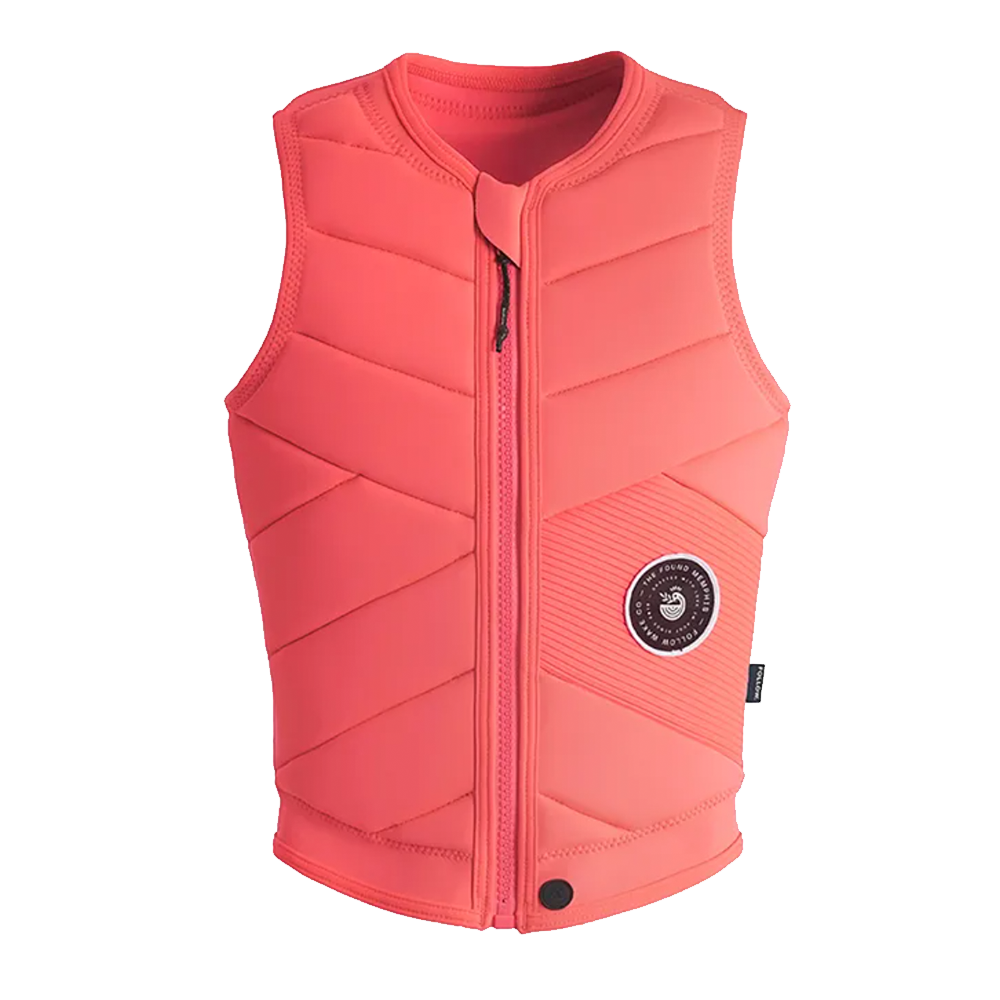 Follow Wake Womens Memphis Impact Vest Fluro Red