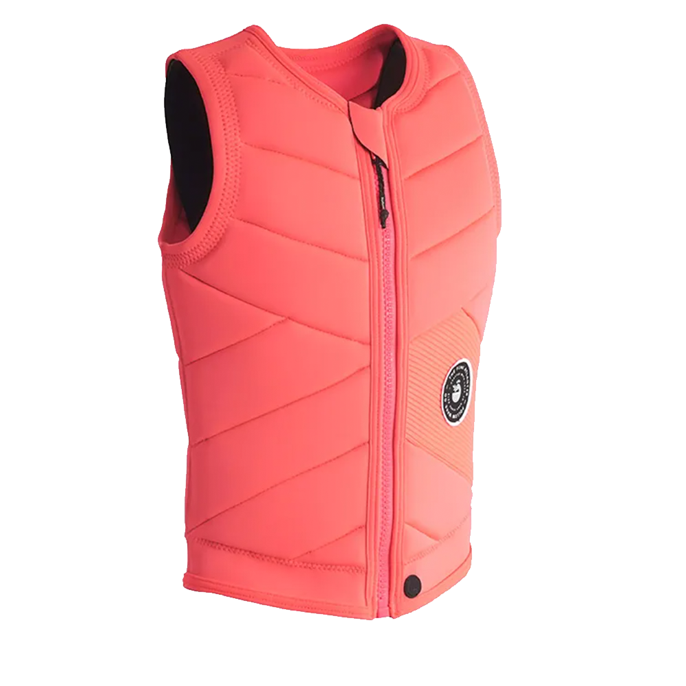 Follow Wake Womens Memphis Impact Vest Fluro Red