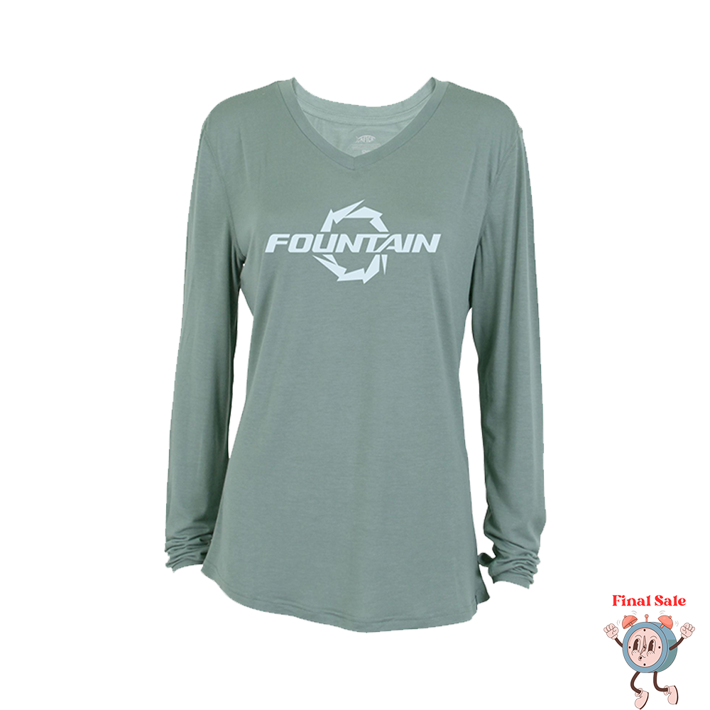 Fountain Boats Womens Orbit UPF Sun Shirt