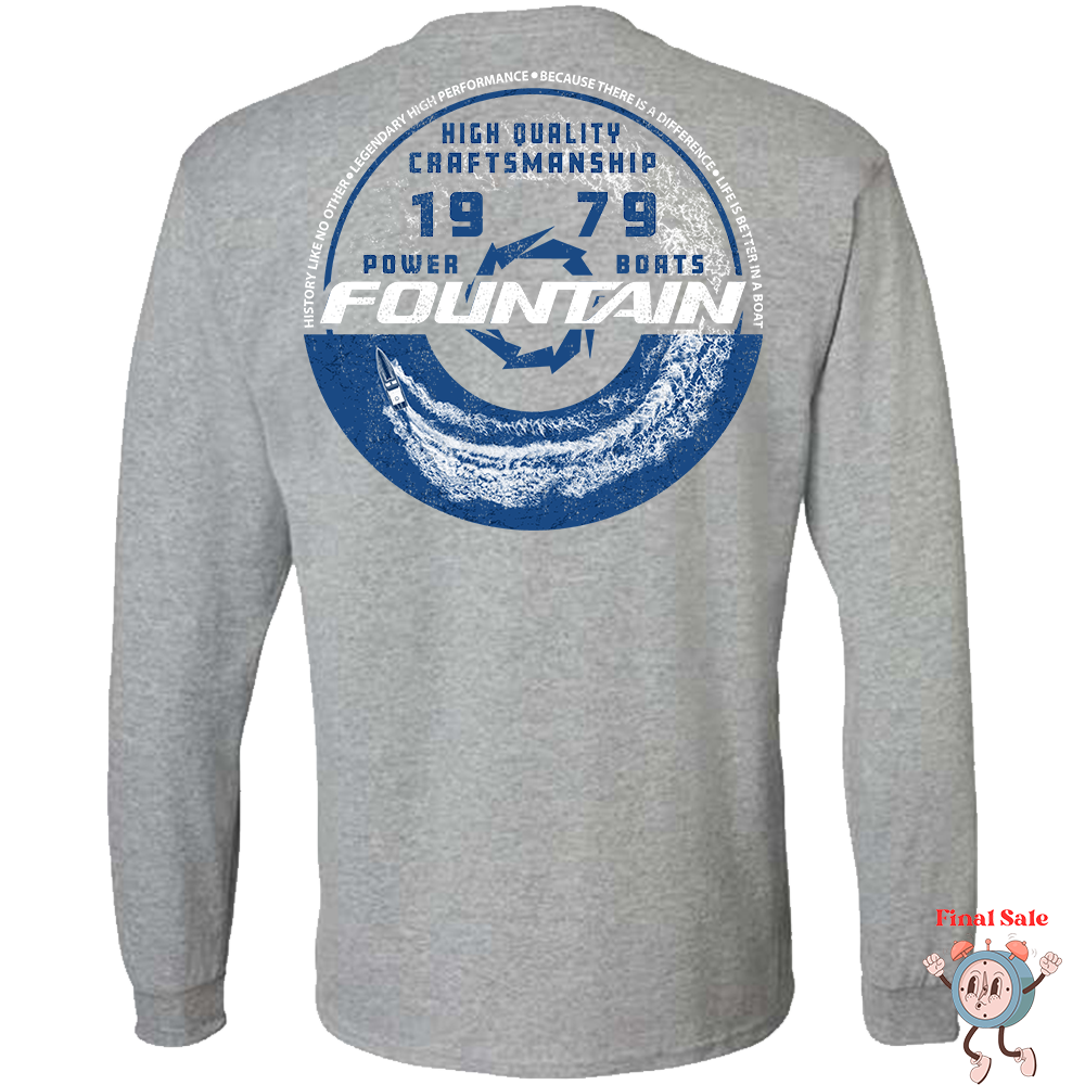 Fountain Label Long Sleeve Tee