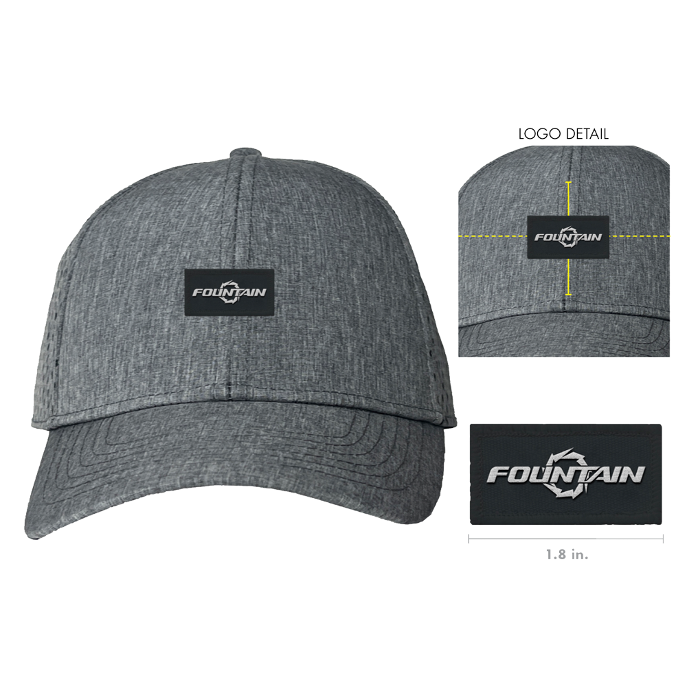 Fountain Qualifier Hat Heather Grey