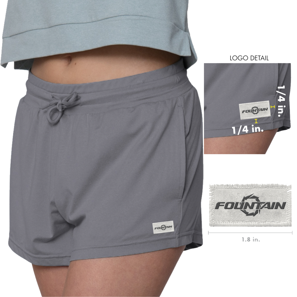 Fountain Womens Loungin Shorts