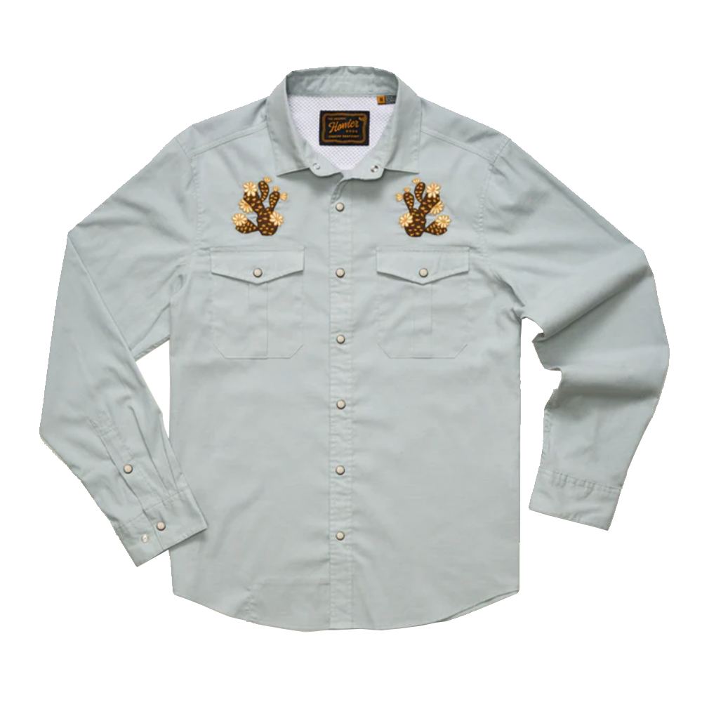 Howler Brothers Gaucho Snapshirt Prickly Pears