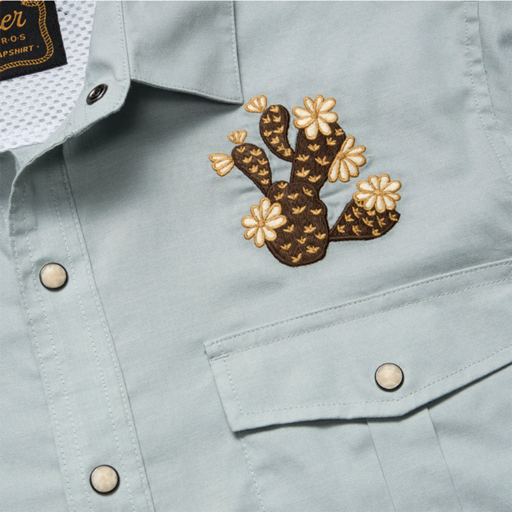 Howler Brothers Gaucho Snapshirt Prickly Pears