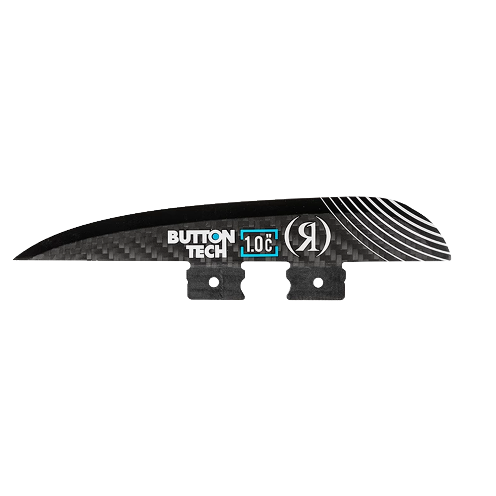 Ronix 1.0in Carbon Floating Button Tech Blueprint Center Fin