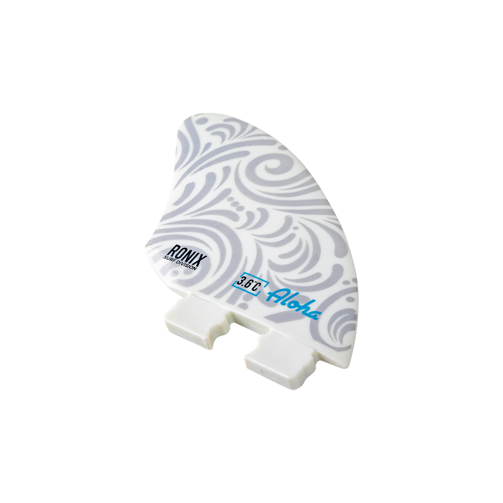 Ronix 3.6in Fiberglass Button Tech Aloha Center Wakesurf Fin