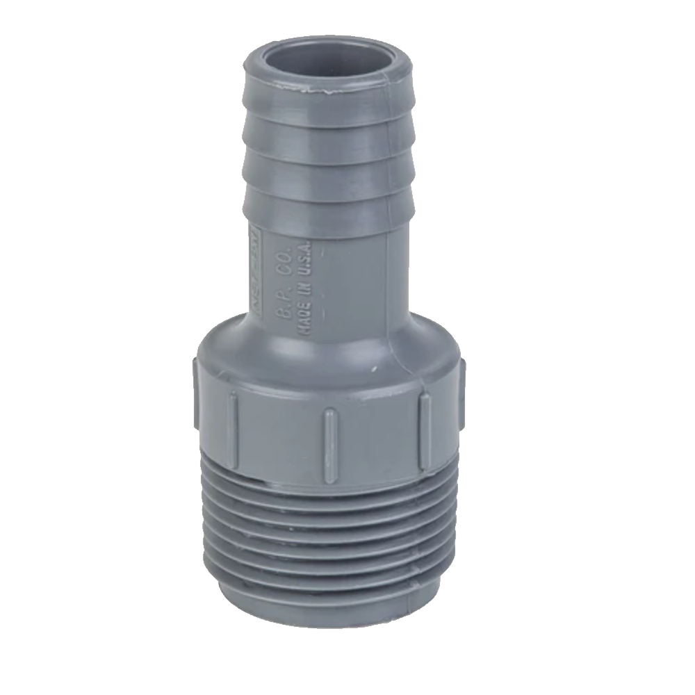 Ronix Eight.3 1″ NPT Thread-1″ Barb Ballast Fitting