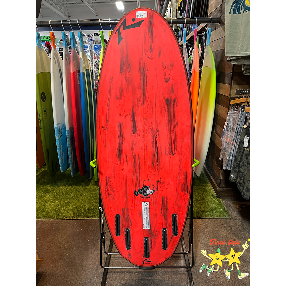 Rusty Surfboards Half n Half Underbite Wakesurfer 4'10