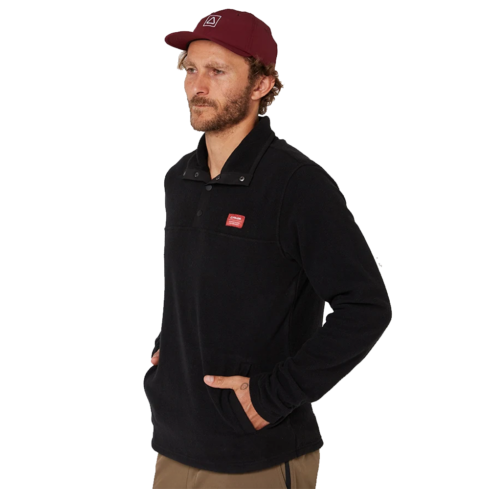 Follow Brand Polar Crew Jacket Black