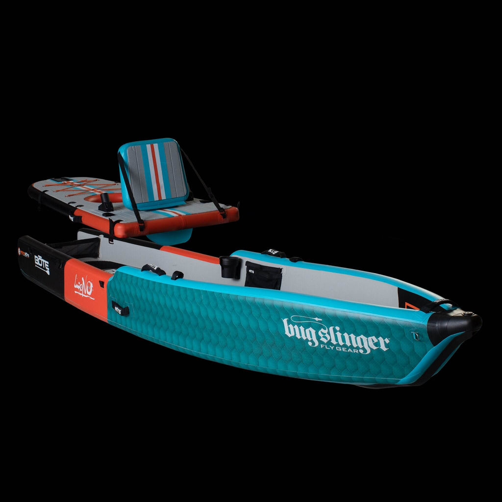 Bote Lono Aero 12'6 Bug Slinger Tarpon Inflatable Kayak pieces