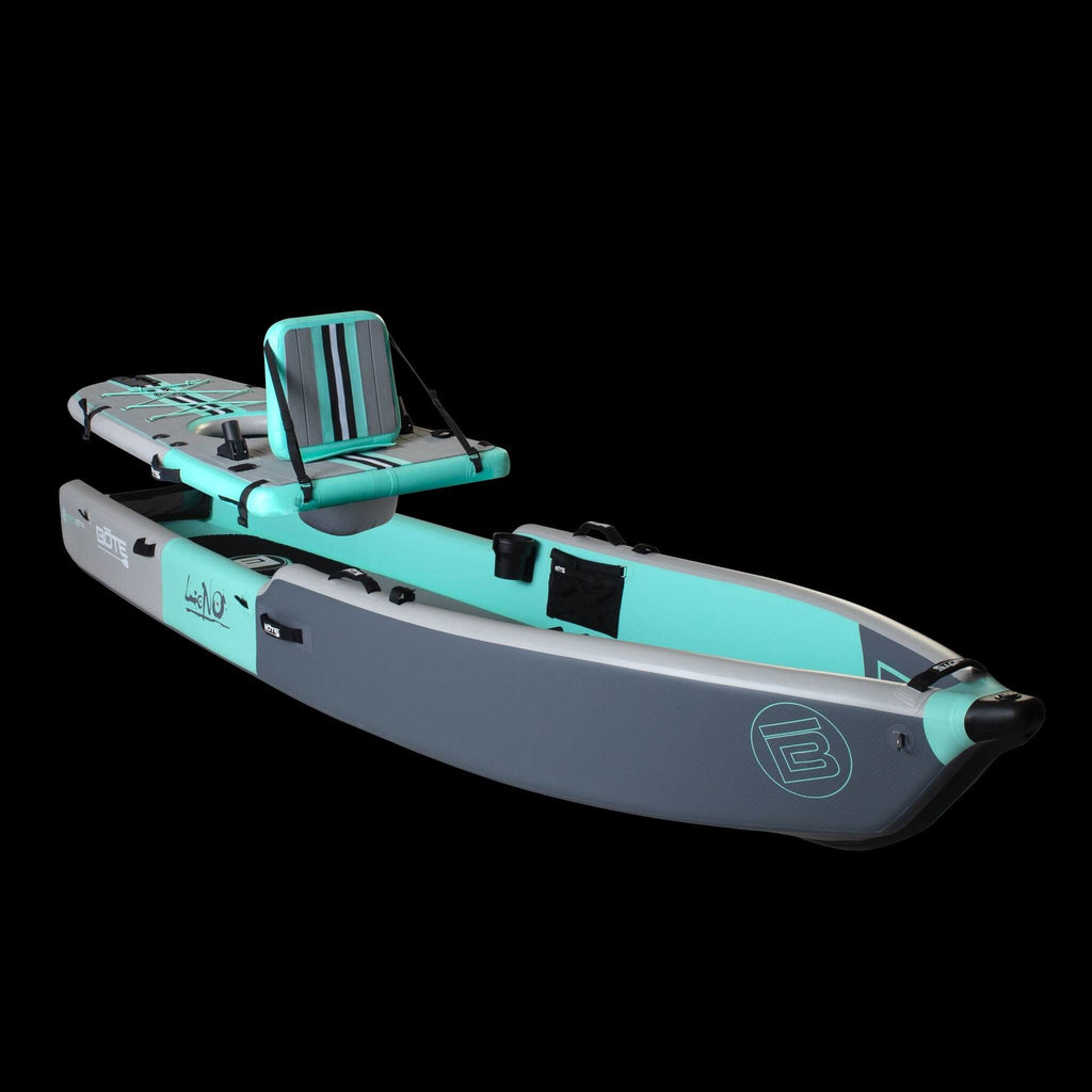 Bote Lono Aero 12'6 Native Seafoam Inflatable Kayak with seat